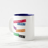 Chiropraktik-erste Tasse (Vorderseite Links)