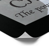 Chiropraktik heilt die Body Quotes-Redewendungen Poster (Ecke)