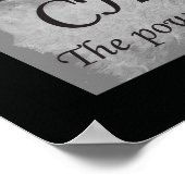 Chiropraktik heilt die Body Quotes-Redewendungen Poster (Ecke)