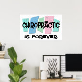 Chiropraktik ist für immer poster (Heimbüro)