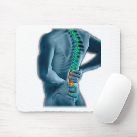 Chiropraktik-Mausunterlage Mousepad (Mit Mouse)