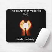 Chiropraktik Mousepad "der Power " (Mit Mouse)