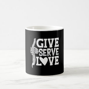 Chiropraktik Servieren Liebe Spine Chiropraktor Kaffeetasse