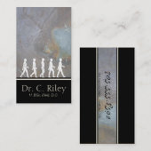 Chiropraktik und medizinische visitenkarte (Vorne/Hinten)