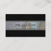 Chiropraktik und medizinische visitenkarte (Rückseite)