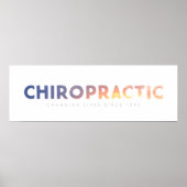 Chiropraktik - Veränderung des Lebens seit 1895 Poster (Vorne)