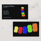 Chiropraktik-Visitenkarte Visitenkarte (Vorne/Hinten)