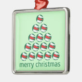 Chiropraktik-Weihnachtsbaum-Verzierung Ornament Aus Metall (Links)