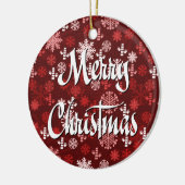 Chiropraktik-Weihnachtsverzierung Keramikornament (Links)