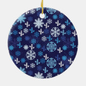 Chiropraktik-Weihnachtsverzierung Keramikornament (Hinten)