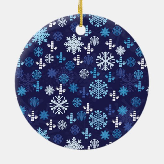 Chiropraktik-Weihnachtsverzierung Keramikornament (Hinten)