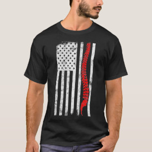 Chiropraktiker Amerikanische Flagge Chiropraktik-G T-Shirt