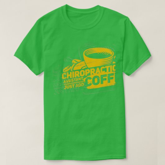 Chiropraktiker Assistent T-Shirt (Design vorne)