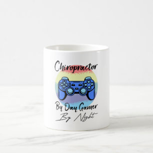 Chiropraktiker bei Tag Gamer bei Nacht Kaffeetasse