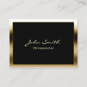 Chiropraktiker, Beruflich Visitenkarte (Vorderseite)
