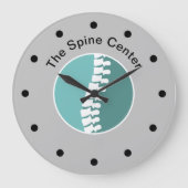 Chiropraktiker-Bürouhren Große Wanduhr (Vorderseite)