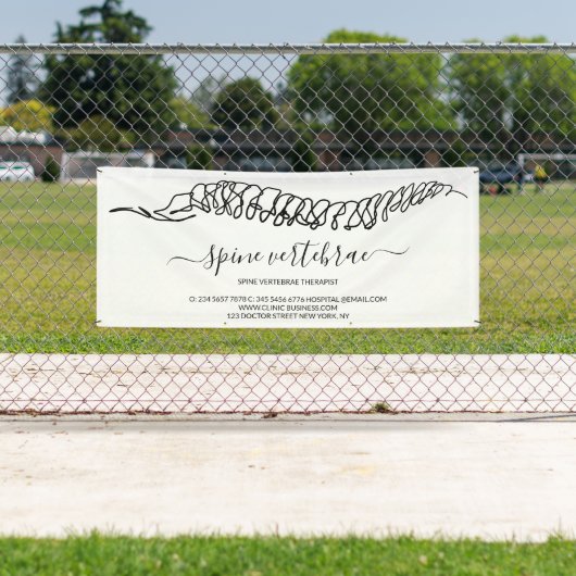 Chiropraktiker Chiropraktik Wirbelsäulentherapeut Banner (Insitu)