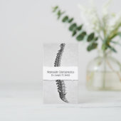 Chiropraktiker, Chiropraktiker, Krankenversicherun Visitenkarte (Stehend Vorderseite)