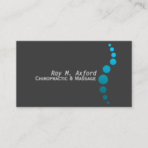 Chiropraktiker, Chiropraktiker, Krankenversicherun Visitenkarte