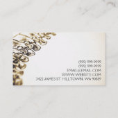 Chiropraktiker, Chiropraktiker, Krankenversicherun Visitenkarte (Rückseite)