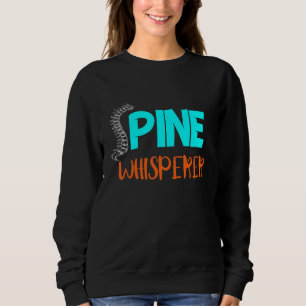 Chiropraktiker Chiropraktische Wirbelsäule Chirop Sweatshirt