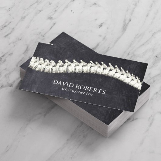 Chiropraktiker Chiropraktische Wirbelsäulentherapi Visitenkarte