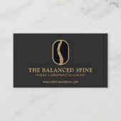 Chiropraktiker Erinnerung Visitenkarte (Vorderseite)