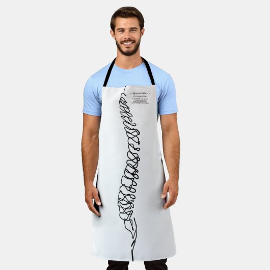 Chiropraktiker Fachmann Chiropraktiker Chiro Schürze (Getragen)