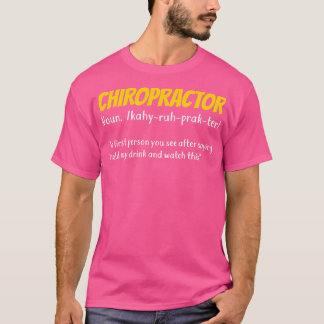 Chiropraktiker-Funny-Chiropraktiker T-Shirt