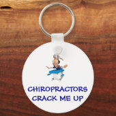 Chiropraktiker heben mich auf schlüsselanhänger (Vorderseite)