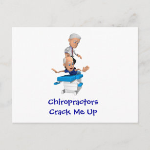 Chiropraktiker heben mir Postkarten auf