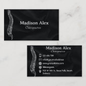 Chiropraktiker Massage Wellness-Center Therapeut Visitenkarte (Vorne/Hinten)