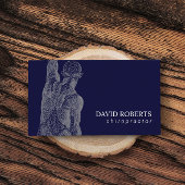 Chiropraktiker Massagetherapeut Marine Visitenkarte