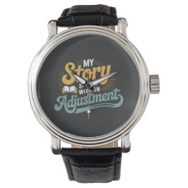 Chiropraktiker Motivation für Spine Zitat Armbanduhr