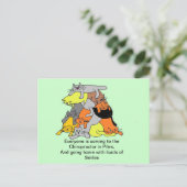 Chiropraktiker Purfect Erinnerung CARD Postkarte (Stehend Vorderseite)