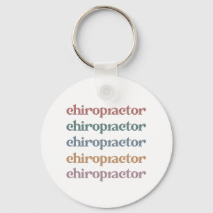 Chiropraktiker Retro Chiropractic Chiro Squad Gesc Schlüsselanhänger