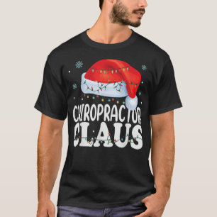 Chiropraktiker Santa Claus Weihnachten Lustig Pass T-Shirt