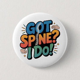 Chiropraktiker Spaß Spine Health Zitat Button
