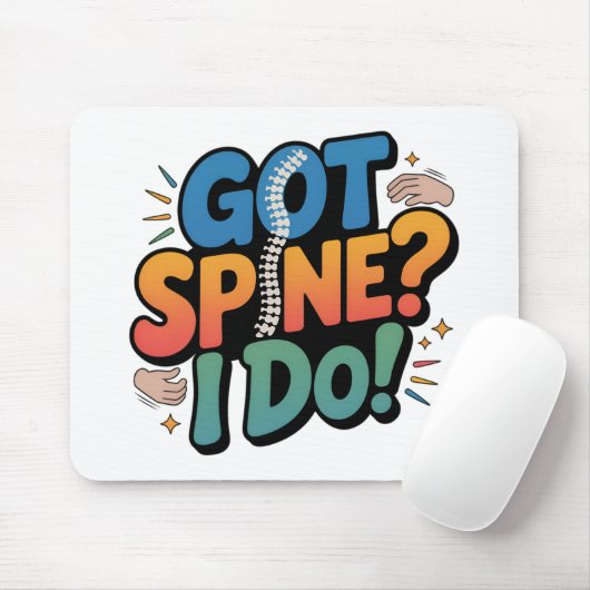Chiropraktiker Spaß Spine Health Zitat Mousepad (Mit Mouse)