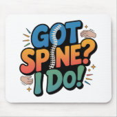 Chiropraktiker Spaß Spine Health Zitat Mousepad (Vorne)