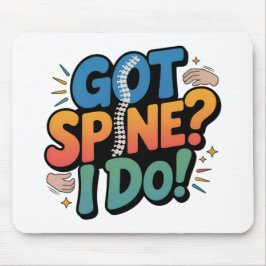 Chiropraktiker Spaß Spine Health Zitat Mousepad