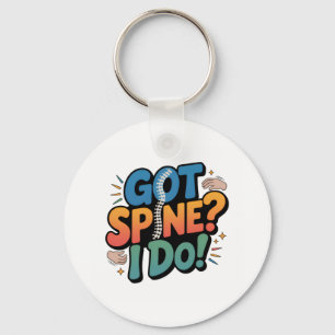 Chiropraktiker Spaß Spine Health Zitat Schlüsselanhänger