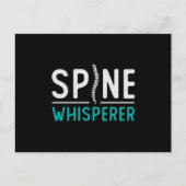 Chiropraktiker Spine Whisperer Chiro Chiropractic Postkarte (Vorderseite)