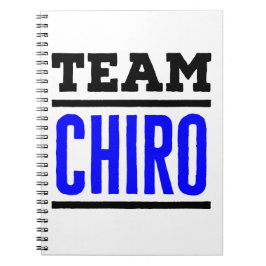 Chiropraktiker-Team Chiro Chiropraktiker Notizblock