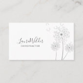 Chiropraktiker Visitenkarte (Vorderseite)