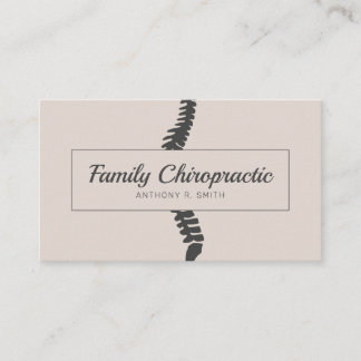 Chiropraktiker Visitenkarte