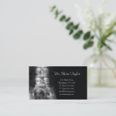 Chiropraktiker-Visitenkarte Chiropraktiker Terminkarte (Stehend Vorderseite)