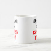 Chiropraktiker Zombie Jäger Witz Kaffeetasse (Mittel)