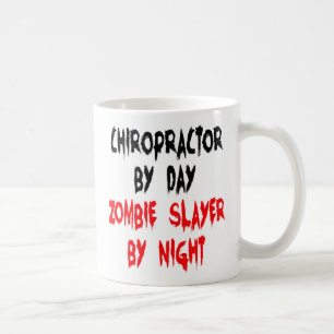 Chiropraktiker Zombie Jäger Witz Kaffeetasse