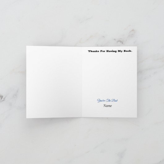 Chiropraktikerin Karte (Innenseite)